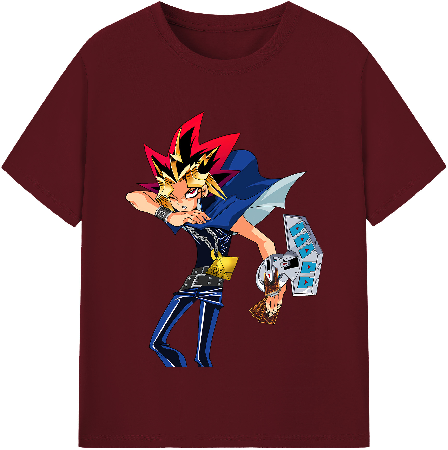 （画像用） 遊☆戯☆王 Yu-Gi-Oh! 綿100％半袖Tシャツ（フロントプリント）